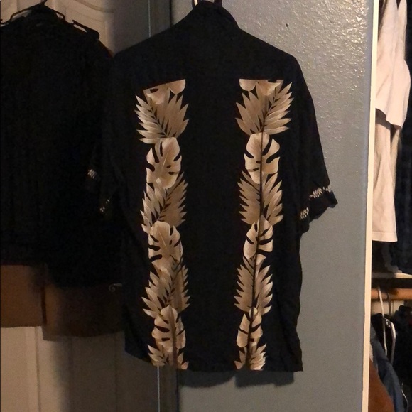 Campa Moda Black Hawaiian shirt 🏝 - Picture 4 of 4